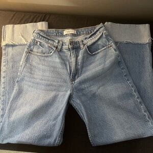 Abercrombie & Fitch Mid Rise Blue Denim